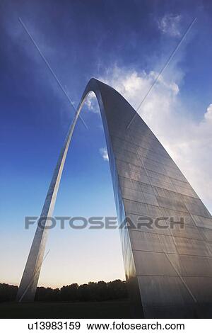 Modern arch sculpture in St Louis Missori View Large Photo Image Stock Photo - Modern arch sculpture in St Louis Missori. Fotosearch