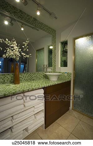 Stock Photo - Modern bathroom. Fotosearch