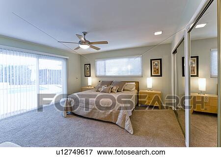 Modern bedroom View Large Photo Image Stock Photo - Modern bedroom. Fotosearch