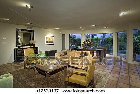 Stock Photo - Modern living room. Fotosearch