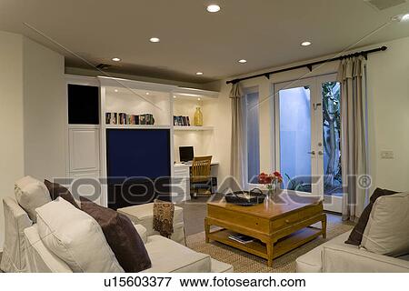 Stock Photo - Modern residence interior. Fotosearch
