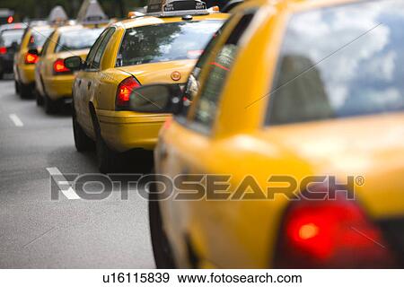 New York City cabs View Large Photo Image Stock Photo - New York City cabs. Fotosearch