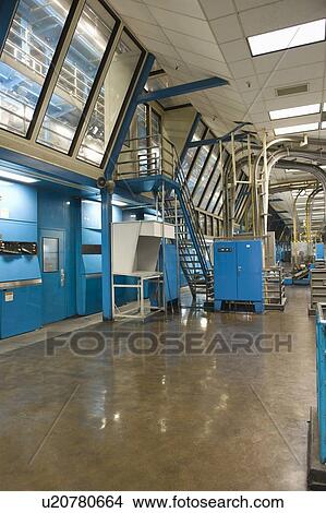 Newspaper factory interior View Large Photo Image Picture - Newspaper factory interior. Fotosearch