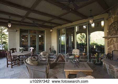 Palm Springs home exterior outside room View Large Photo Image Stock Image - Palm Springs home exterior outside room. Fotosearch