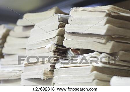 Stock Photo - Reading material library book. Fotosearch