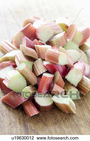 Stock Image - Rhubarb. Fotosearch