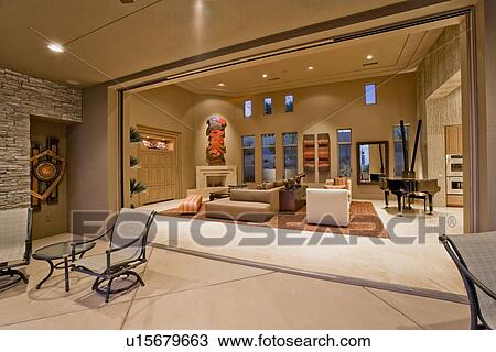 Stock Image - Showcase interior. Fotosearch