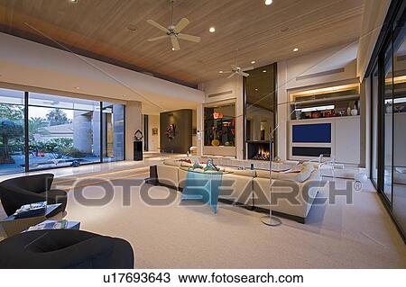 Stock Image - Showcase interior. Fotosearch
