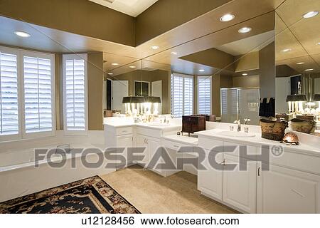 Stock Photograph - Showcase interior. Fotosearch