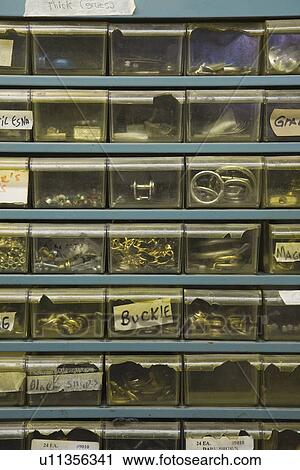 Stock Image - Traditional shoemaker workshop. Fotosearch