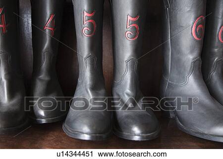 Stock Image - Traditional shoemaker workshop. Fotosearch