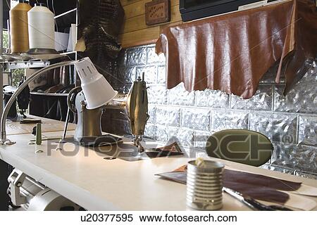 Traditional shoemaker workshop View Large Photo Image Stock Photography - Traditional shoemaker workshop. Fotosearch
