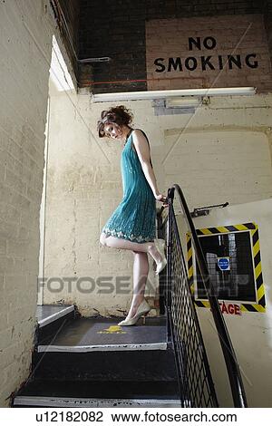 Young woman backstage View Large Photo Image Stock Image - Young woman backstage. Fotosearch