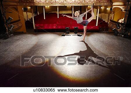 Young woman on stage View Large Photo Image Stock Photography - Young woman on stage. Fotosearch