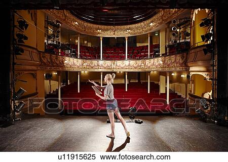 Young woman on stage View Large Photo Image Stock Photography - Young woman on stage. Fotosearch