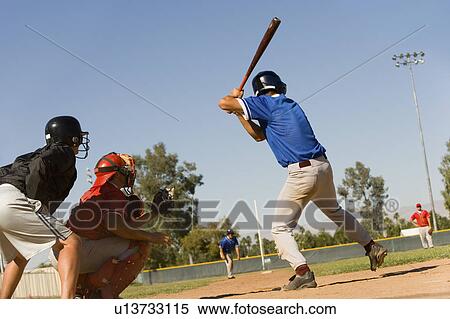 Stock Photography - Baseball match. Fotosearch