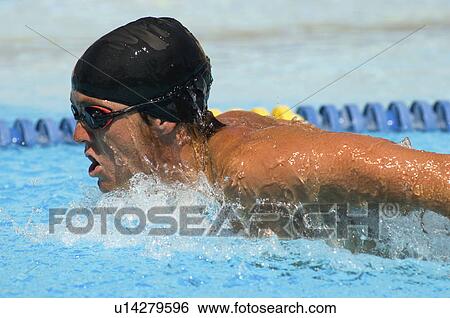 Competitive Swimmer View Large Photo Image Stock Photograph - Competitive Swimmer. Fotosearch