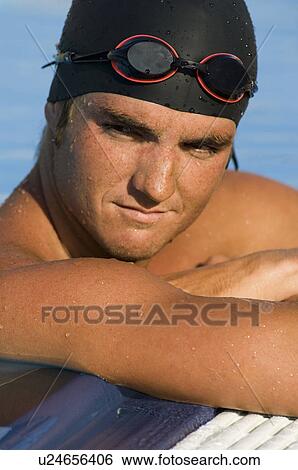 Competitive Swimmer View Large Photo Image Stock Photograph - Competitive Swimmer. Fotosearch