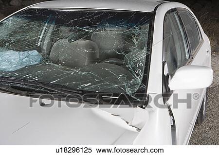 Damaged car View Large Photo Image Stock Photography - Damaged car. Fotosearch