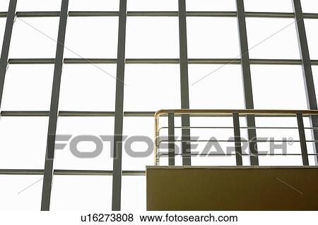 Modern building interior, low angle view. View Large Photo Image Stock Photo - Modern building interior, low angle view.. Fotosearch