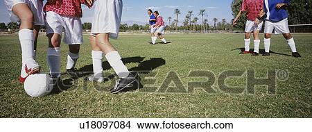Picture - Soccer Players. Fotosearch
