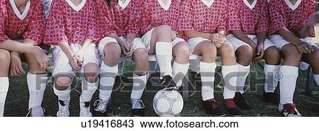 Stock Image - Soccer Players. Fotosearch