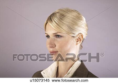 Young businesswoman, portrait View Large Photo Image Stock Photography - Young businesswoman, portrait. Fotosearch