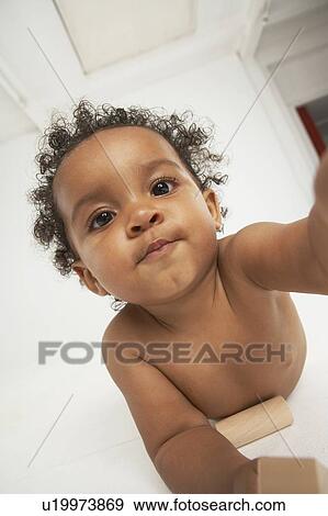 Baby Crawling View Large Photo Image Stock Photo - Baby Crawling. Fotosearch