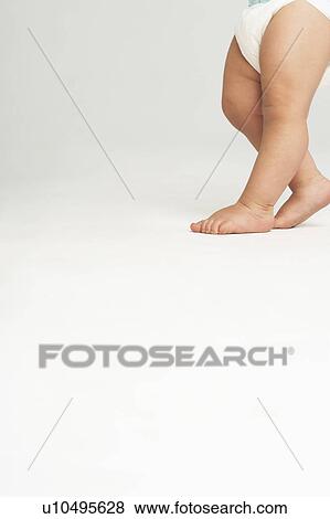 Baby Walking View Large Photo Image Stock Photo - Baby Walking. Fotosearch