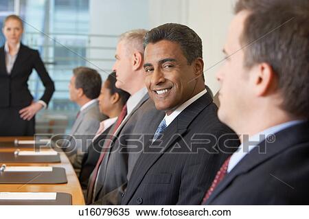Business meeting in conference room View Large Photo Image Stock Photography - Business meeting in conference room. Fotosearch