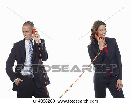Businesspeople on the Phone View Large Photo Image Stock Image - Businesspeople on the Phone. Fotosearch