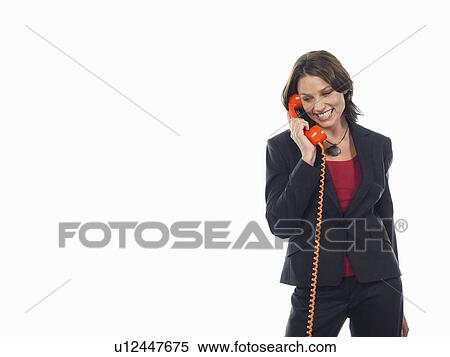 Businesswoman on Phone View Large Photo Image Stock Photography - Businesswoman on Phone. Fotosearch