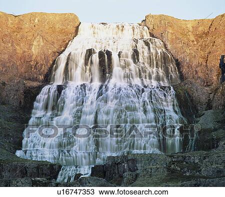 Cascade waterfall View Large Photo Image Stock Image - Cascade waterfall. Fotosearch