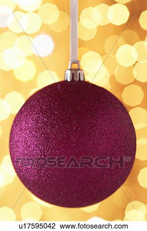 Stock Image - Christmas bauble, close-up. Fotosearch