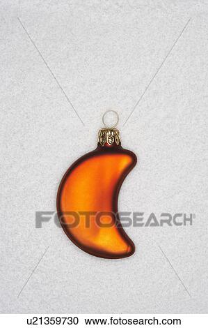 Stock Image - Christmas ornament, on white background. Fotosearch