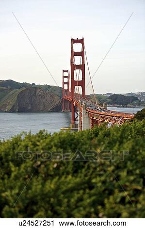 Curve of the Golden Gate Bridge, view to Marin County View Large Photo Image Stock Image - Curve of the Golden Gate Bridge, view to Marin County. Fotosearch