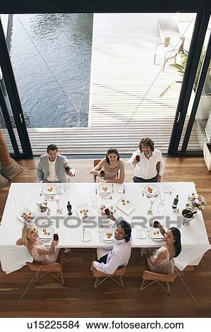 Dinner Party View Large Photo Image Picture - Dinner Party. Fotosearch
