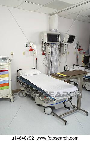 Empty hospital room View Large Photo Image Stock Image - Empty hospital room. Fotosearch