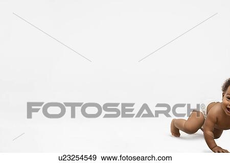 Stock Photo - Escaping Baby. Fotosearch