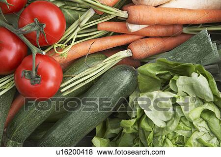 Fresh vegetables, close-up View Large Photo Image Stock Photo - Fresh vegetables, close-up. Fotosearch