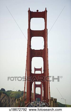 Golden Gate bridge with view to Marin County View Large Photo Image Stock Image - Golden Gate bridge with view to Marin County. Fotosearch