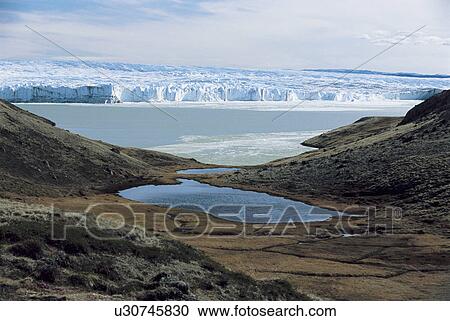 Hills and Glacier View Large Photo Image Stock Image - Hills and Glacier. Fotosearch