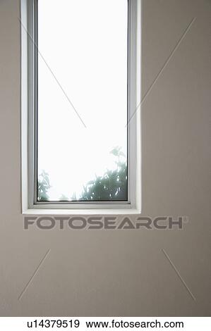 House interior, view of elongated window View Large Photo Image Stock Photo - House interior, view of elongated window. Fotosearch