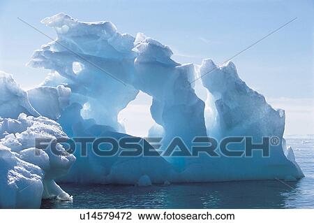 Iceberg and water View Large Photo Image Stock Image - Iceberg and water. Fotosearch