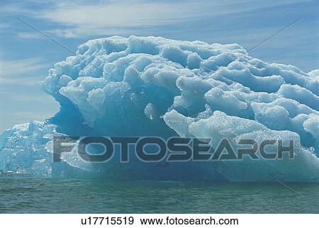 Stock Photo - Iceberg and water. Fotosearch