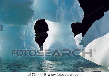 Stock Photo - Iceberg, close up. Fotosearch
