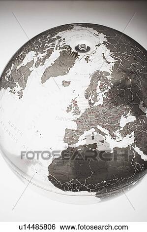Inflatable Globe showing Northern Hemisphere View Large Photo Image Stock Photograph - Inflatable Globe showing Northern Hemisphere. Fotosearch
