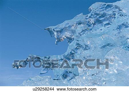 Melting ice, close up View Large Photo Image Picture - Melting ice, close up. Fotosearch
