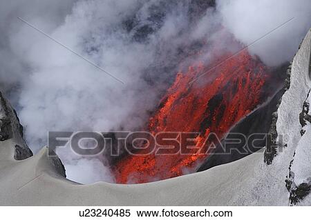 Molten lava flowing from Eyjafjallajokull, Fimmvorduhals, Iceland View Large Photo Image Stock Photography - Molten lava flowing from Eyjafjallajokull, Fimmvorduhals, Iceland. Fotosearch