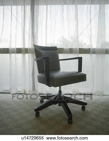 Office Chair in Front of Window View Large Photo Image Stock Photography - Office Chair in Front of Window. Fotosearch